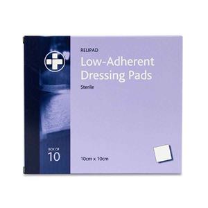 Low-Adherent Dressing Pads 10X10cm