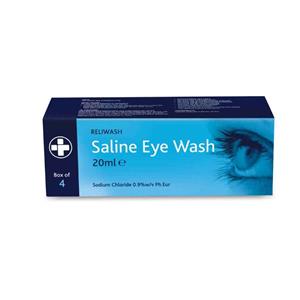 Reliwash Saline Eye Wash Sterile20ML