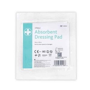 Absorbent Dressing Pad 10x20CM Sterile
