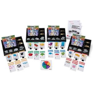 Shopping Cards and Cash Drawers Set 4