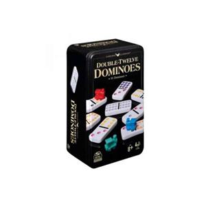 Classic Double 12 Coloured Dominoes Set