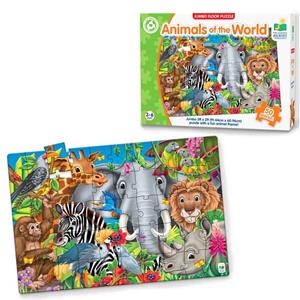 Jumbo Floor Puzzles Animals of the World