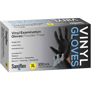 Saniflex Vinyl Powder Free Gloves XLarge