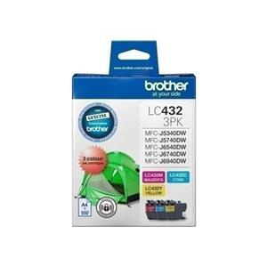 Brother LC-432-3PKS Ink Cartridge OEM