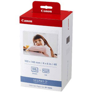Canon KP108IN Ink & Paper Pack OEM