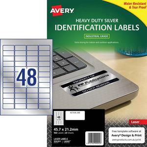 Avery Heavy Duty Label L6009 48UP