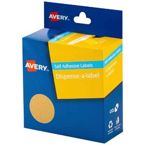AVERY 937276 DMC24LB DISPENSER SELF ADHESIVE CIRCLE LABEL DISPENSER Pack Dia 24mm Light Blue Pack 500 - View #6