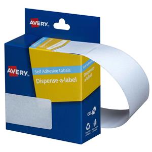 Avery Rectangle Dispenser Labels 27x76mm