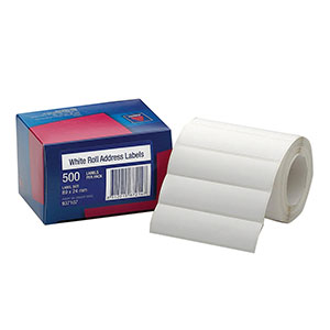 Avery Roll Address Labels 89x24mm