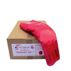 Dissolvo Strip Laundry Bag Pkt 250 Red