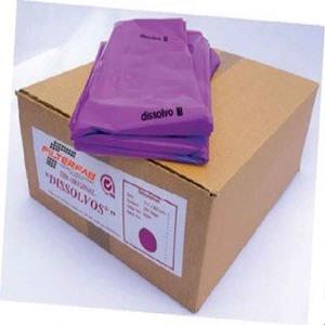 Dissolvo Strip Laundry Bag Pkt250 Purple