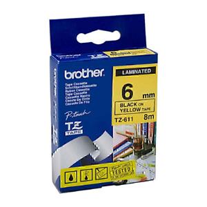 Brother TZe-611 Labelling Tape 6mm
