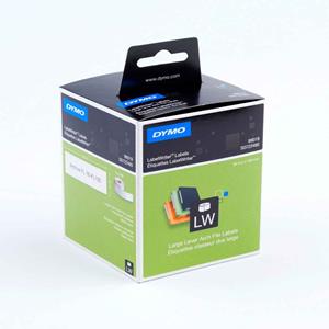 Dymo LW Lever Arch Labels 59x190mm 