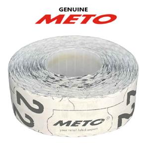 Meto Permanent Labels 26x12mm