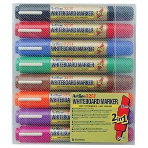 Artline 525T Whiteboard Marker Dual 