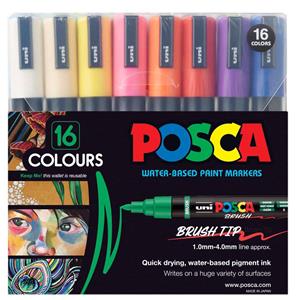 Posca Paint Markers Brush Tip PC5BR 