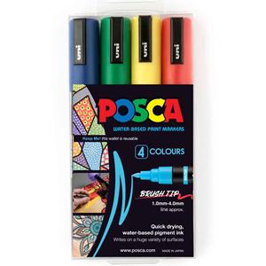 Posca Paint Markers Brush Tip PC5BR