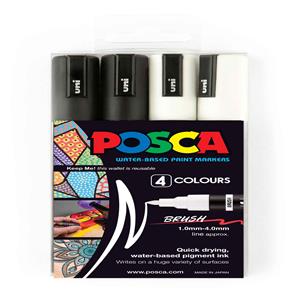 Posca Paint Markers Brush Tip PC5BR