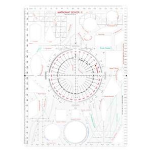 Mathimat Single Template Clear