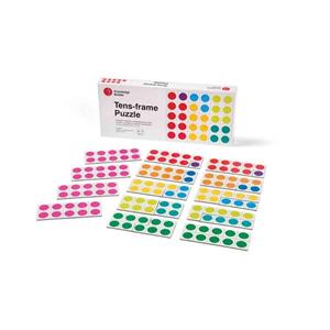 Tens Frame Puzzle Set 22 Pieces