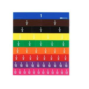 Fraction Tiles 51 Piece + Tray 