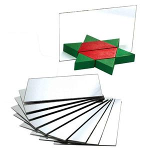 Maths Mirrors 90x60mm Pkt10