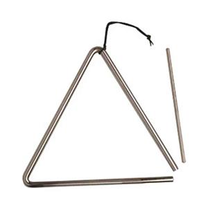 6" Triangle With Beater