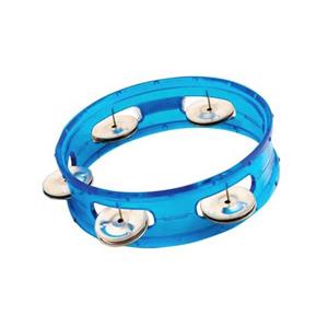 CPK 6" Tambourine Transparent Plastic 