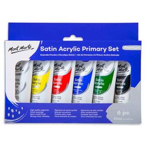 Mont Marte Satin Acrylic Paints 50ml 