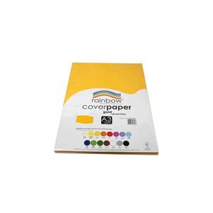 Rainbow A3 Cover Paper 125gsm Gold