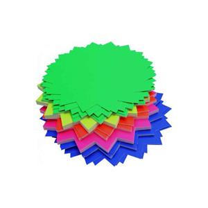 Rainbow Fluro Cardboard 205mm