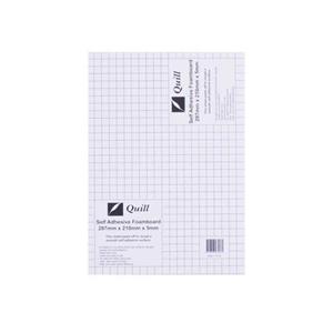 Quill Foam Self Adhesive 5mm A4