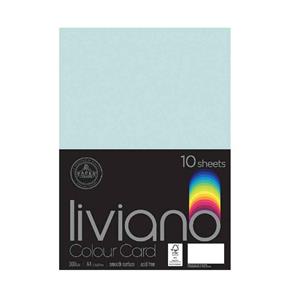 Liviano A4 300gsm Fsc Card Blue Pkt10