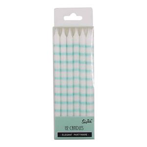 Birthday Cake Candles Stripe 