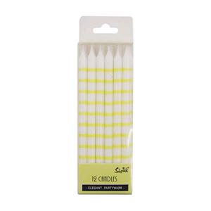 Birthday Cake Candles Stripe 