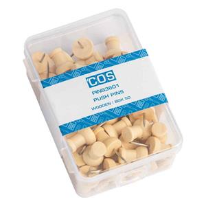 COS Wooden Push Pins 24mm