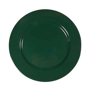 Superware green round plate 230mm