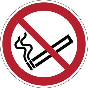 Smoking Prohibited Floor Marking