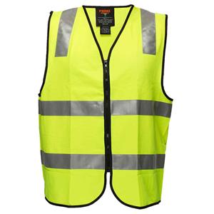 Hi-Vis Zipped Vest 4XL