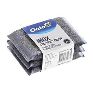 OATES STAINLESS STEEL SCOURER PAD 50G