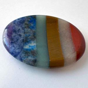 Kaiko Rubbing Stone Chakra Rainbow