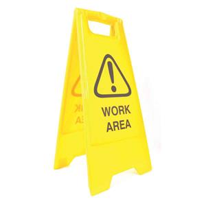 Work Area A-Frame Sign
