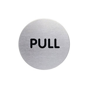 Pictogram 65mm Pull Sign