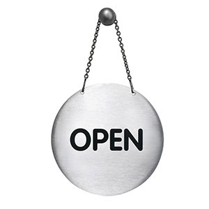 Pictogram 130mm Open/Close Sign