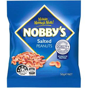 Nobbys Salted Peanuts 50Gm