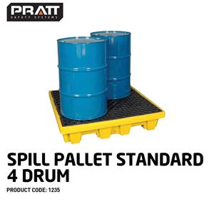 Pratt Spill 4 Drum Pallet Standard