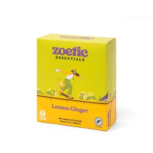 Zoetic Essentials Lemon Ginger Tea