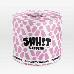 Shh!t Happens Toilet Roll 3ply 300S