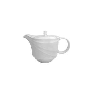 MAXADURA WHITE TEAPOT W/ LID 450ML