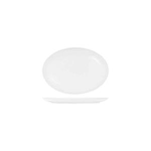 TABLEKRAFT WHITE OVAL COUPE PLATTER255MM